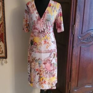 Faux Wrap Dress